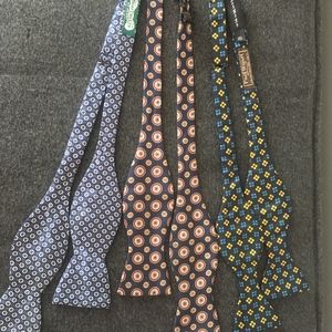 Trio (3) Silk BowTies